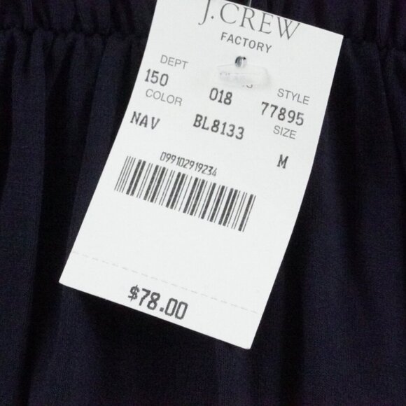 J Crew Maxi Dress Womens Medium Blue V-Neck Sleeveless Empire Waist - Picture 4 of 11